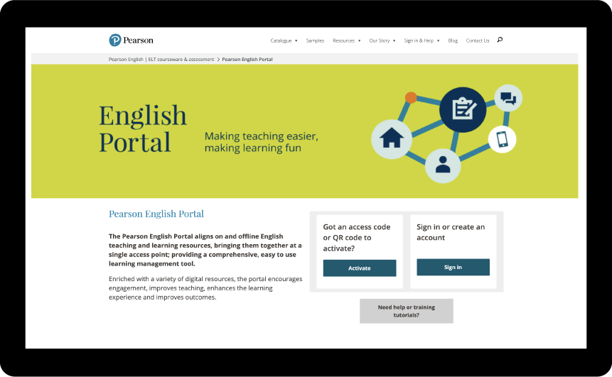 Pearson English Portal