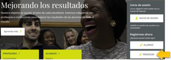 Inicio MLM Profesor Registro